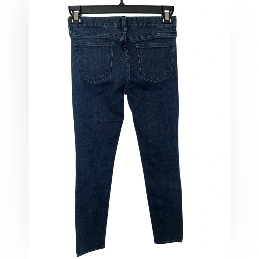 J. Crew Toothpick Dark Blue Skinny Jeans Size 26